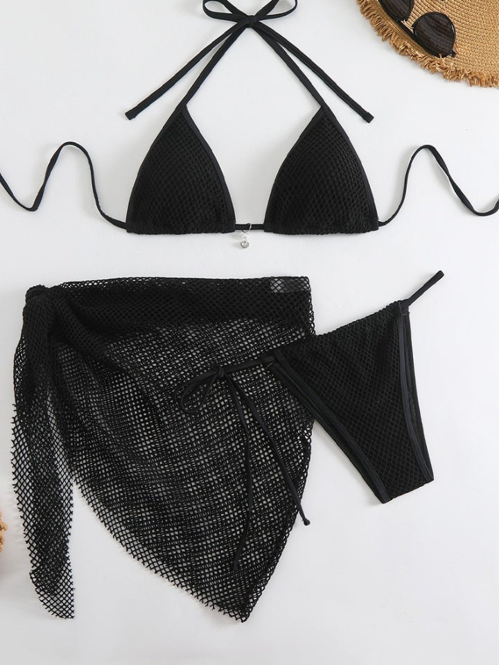 Biquíni Preto com Saída de Praia Essentiel 1