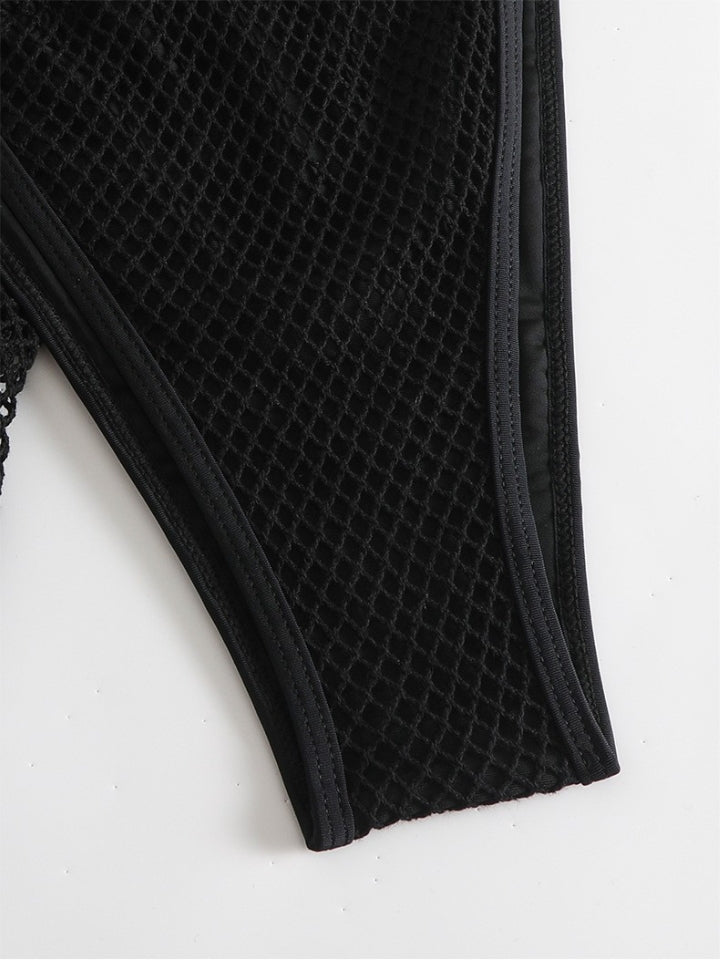 Biquíni Preto com Saída de Praia Essentiel 4