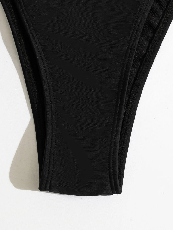 calcinha asa delta cavada do Biquíni Feminino Santorini laranja