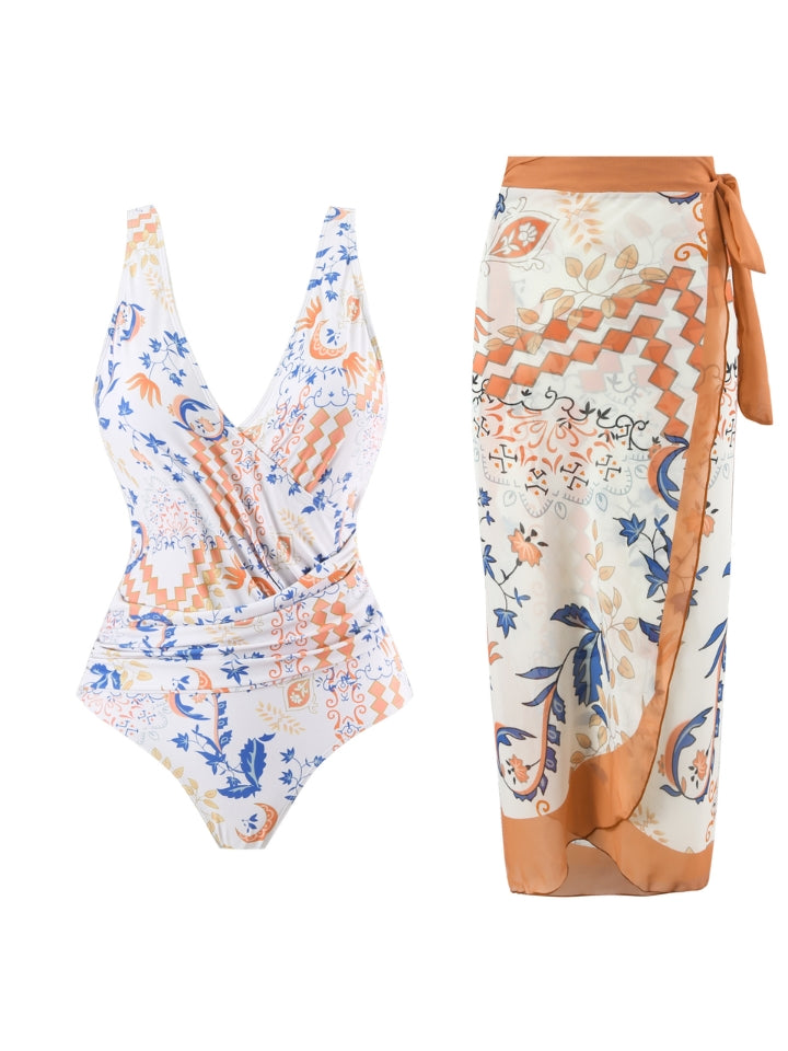 Maiô Modelador Branco com Saída de Praia Villa Amalfi 1