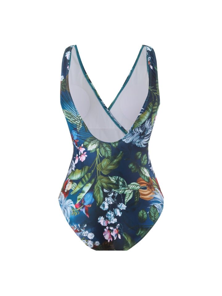 Maiô Modelador Azul com Saída de Praia Bleu Paradis 2