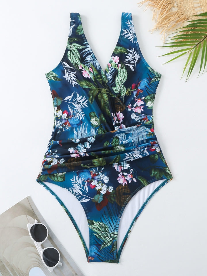 Maiô Modelador Azul com Saída de Praia Bleu Paradis 3