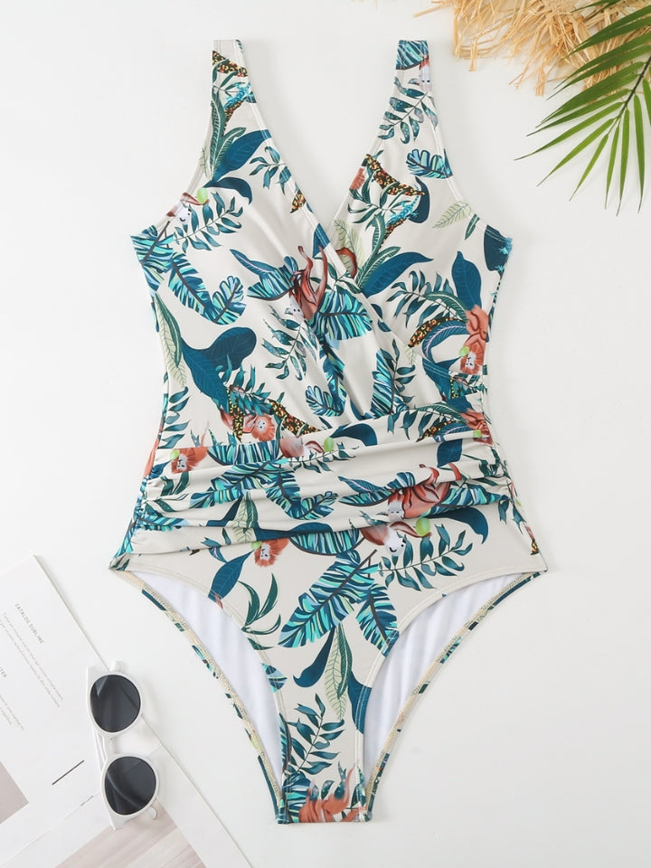 Maiô Modelador branco off-white com Saída de Praia Mata Atlântica 4