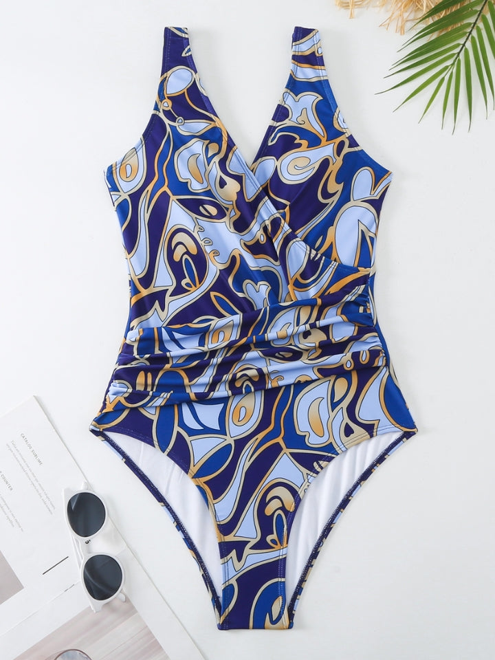 Maiô Modelador Azul-Marinho com Saída de Praia Mediterrâneo 4