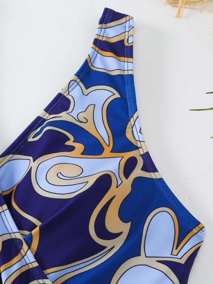 Maiô Modelador Azul-Marinho com Saída de Praia Mediterrâneo 5