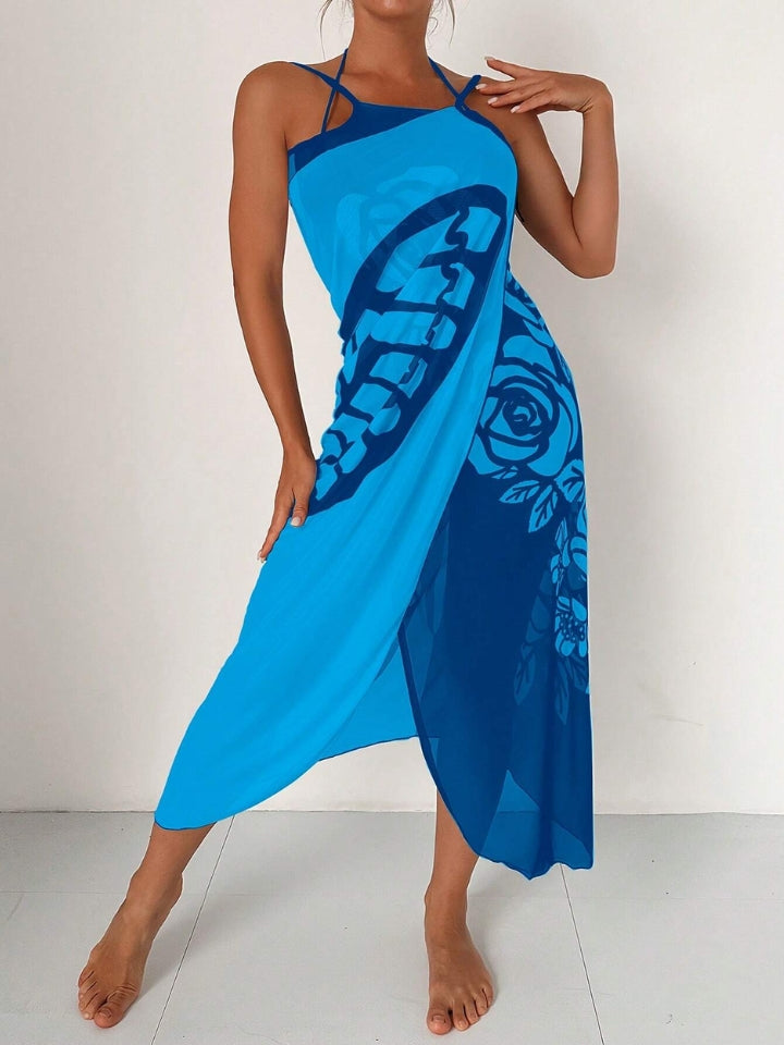 Saída de Praia Vestido Midi 3 em 1 São João da Barra