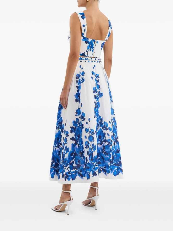 Biquíni com Saída de Praia Orquídea - 3 Peças