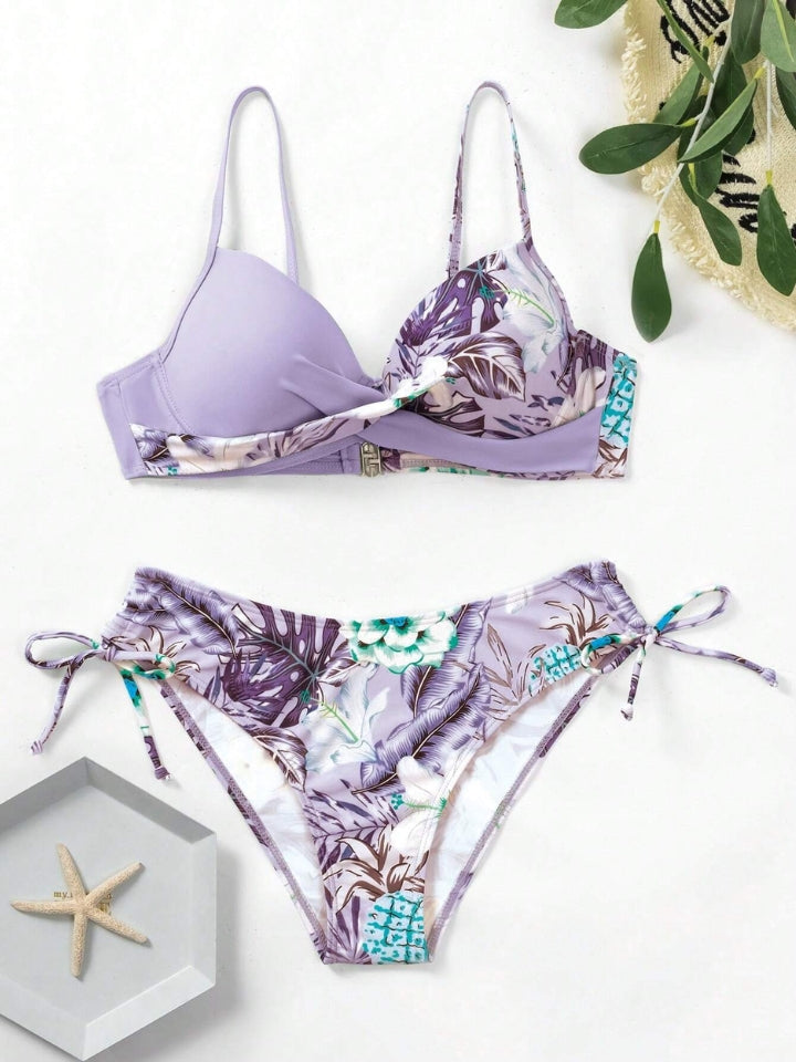 Biquíni Meia Taça Praia do Perequê – 2 Peças