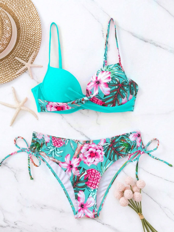 Biquíni Meia Taça Praia do Perequê – 2 Peças