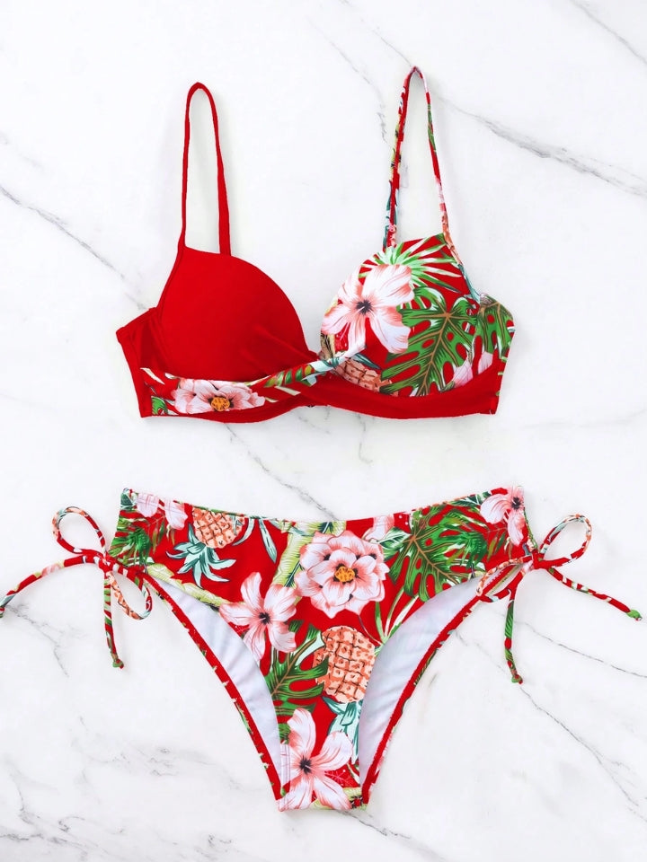 Biquíni Meia Taça Praia do Perequê – 2 Peças